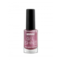Лак для ногтей LUXVISAGE GEL SHINE, 108 Сиреневый с шиммером